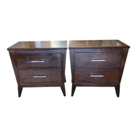 Ethan Allen Horizon Collection Night Stands - a Pair
