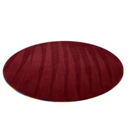 Custom  10′6″ × 10′6″ Large Circular New Zealand Wool Rug. Original Price: $3,353