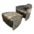 Restoration Hardware Aviator Chair + Ottoman. Original Price: $3,290