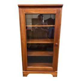 Cherry Finished Media Cabinet