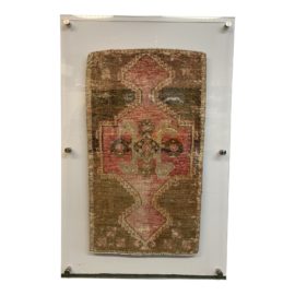 Antique Rug Acrylic Mounting