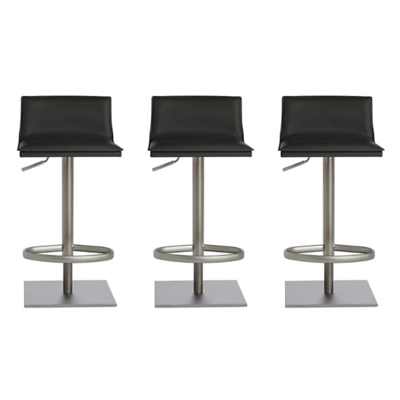 design-within-reach-bottega-black-adjustable-bar-stool-7669