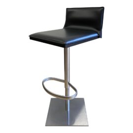 Design Within Reach Bottega Black Adjustable Bar Stool. Original Price: $1,295