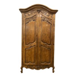 Late 20th Century Henredon French Media Armoire. Original Price: $9,975
