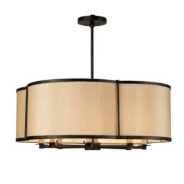 Curry & Co. Linley Shaded Chandelier. Original Price: $1,370
