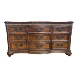 Drexel Heritage Furniture Nine Drawer Dresser. Original Price: $2,000