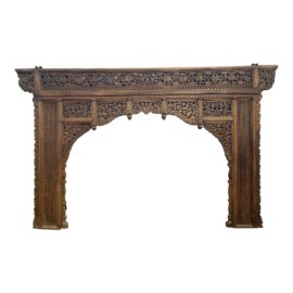 Mid 20th Century Balinese Arch Carving