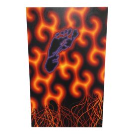 Vibrata Chromodoris 6 Inch Thick Artwork. Original Price: $4,000