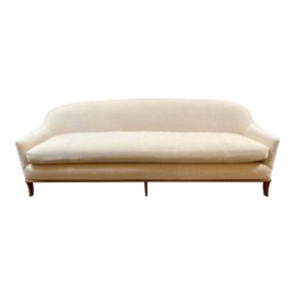 Vintage T. H. Robsjohn-Gibbings + Donghia Fabric Sofa