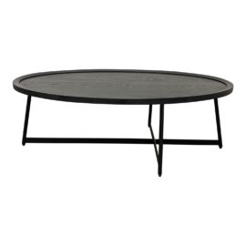 Euro Style Niklaus Oval Coffee Table