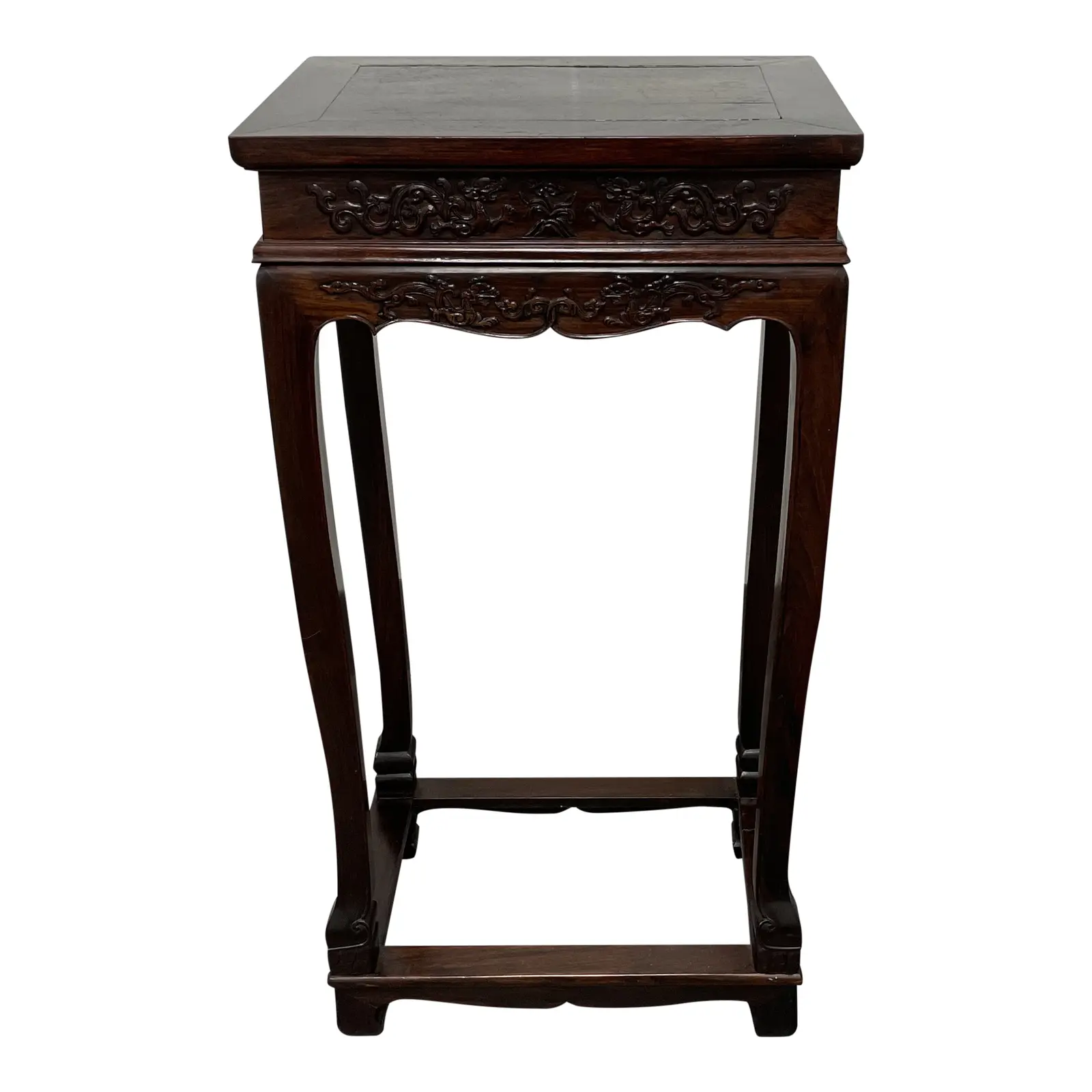 Asian Elm Stand Pedestal