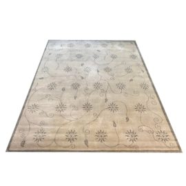 Custom Floral Wool + Silk Area Rug - 8′ × 10′. Original Price: $12,000