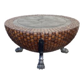 Kreiss Nairobi Drum Coffee Table. Original Price: $4,650.00