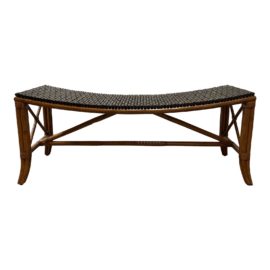 Palecek Sling Bamboo Bench. Original Price: $2,100