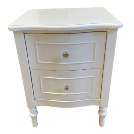 Pottery Barn Olivia White Nightstand. Original Price: $400