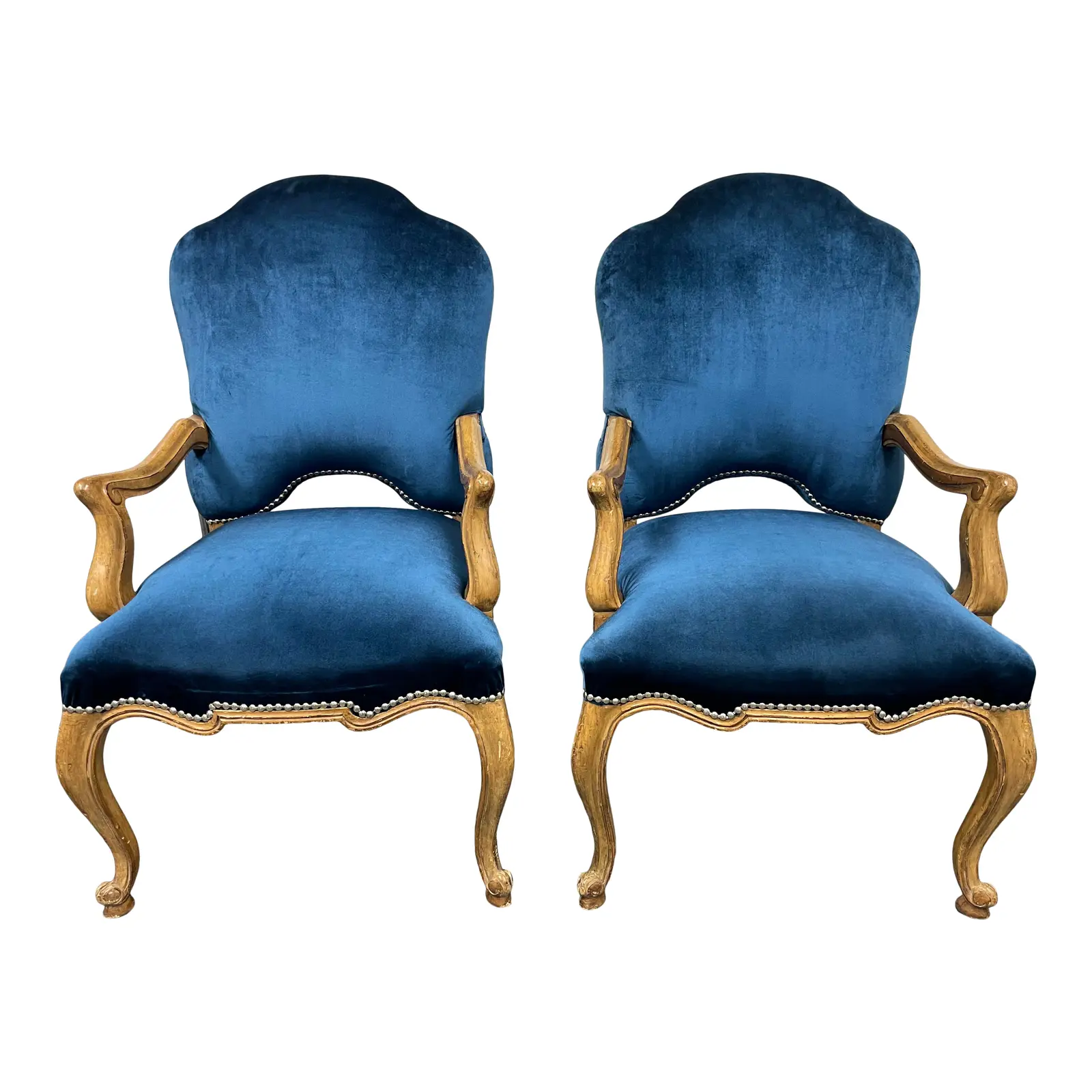 Kriess Collection Palazzo Arm Chairs - a Pair