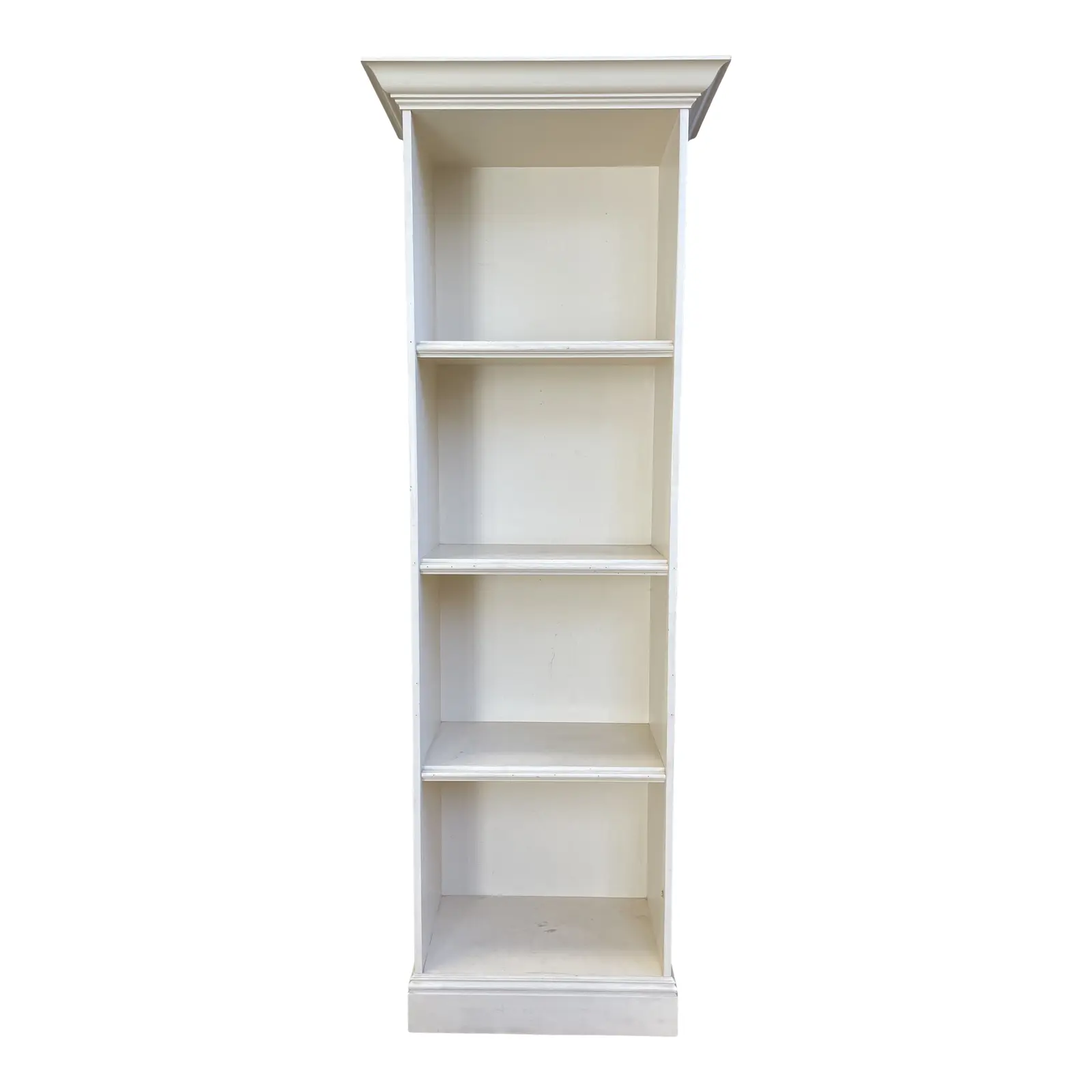 Custom Design Painted Wood Bookcase. Original Price: $1,450