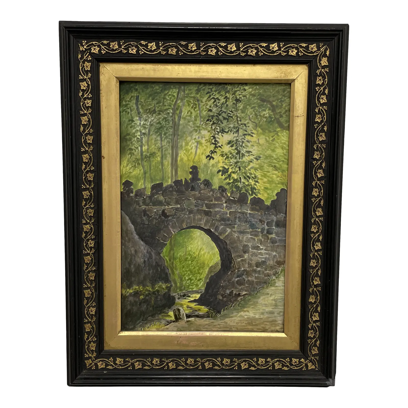 Custom Framed "The Bridge" Shornlelin China of Light