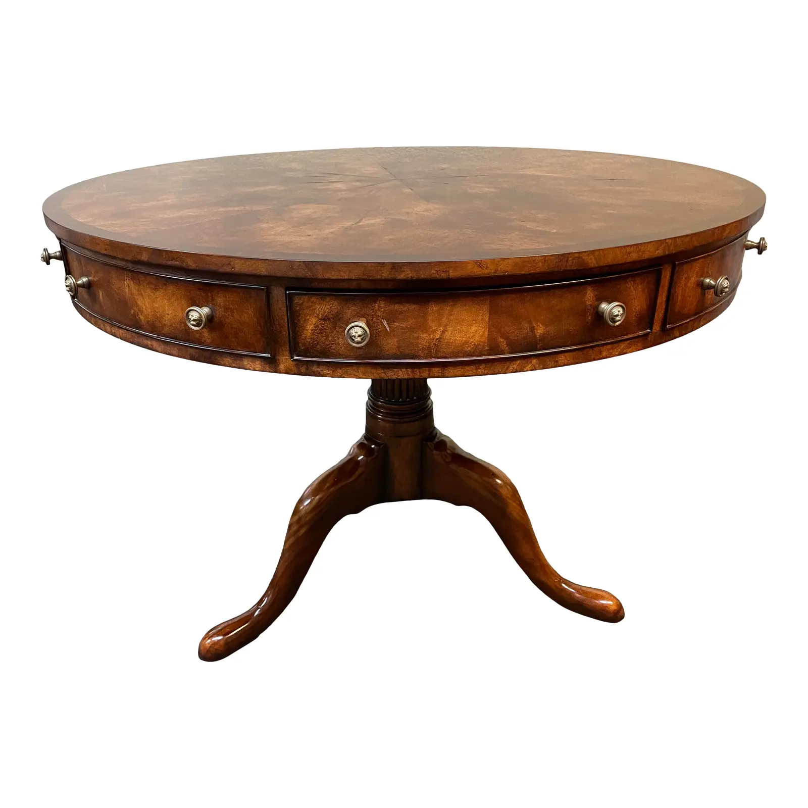 Theodore Alexander Flame Mahogany Althorp Center Table. Original Price: $4,800