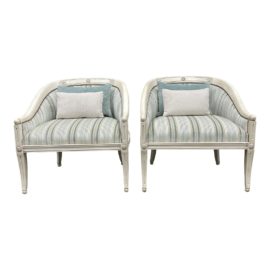 C. Mariannni Empire Style Chairs - a Pair