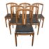 Mid 20th Century C.E. Ekstrom Teak Dining Chairs, Set of Six