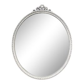 1980's Late 20th Century Oval Shabby Chic Mirror