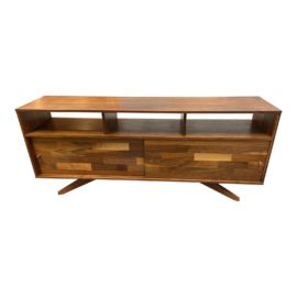 Jeremiah Collection Mid Century Record Storage Console. Original Price: $3,800