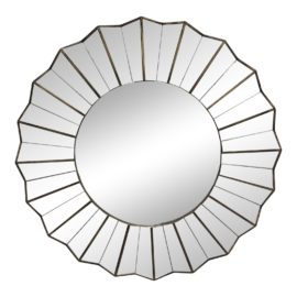 Three Hands Corp. Starburst Round Wall Mirror