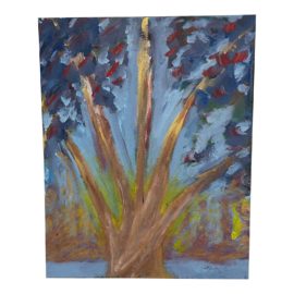 Littleton S. Irby "P-Tree" Original Acrylic Painting