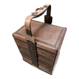 Early 20th Century Chinese Stacking Wedding Baskets, Large