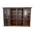 Bassett Furniture Glass + Wood Traditional Media Cabinet
