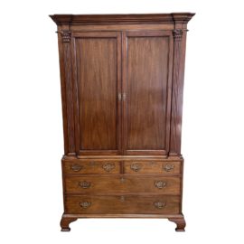 Late 20th Century English Traditional Media Armoire