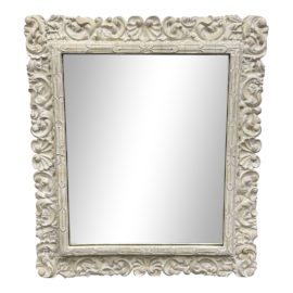 Shabby Chic Ivory Finish Mirror