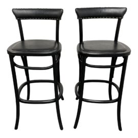 Pottery Barn Lucas Bar Stools, a Pair