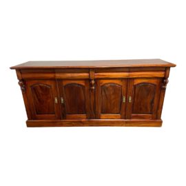 Late 20th Century Rustic European Pine Sidboard