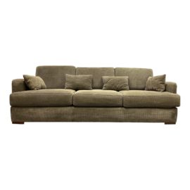 Paul Wiseman Susan Tucker & Marks Custom Designed Chenille Sofa. Original Price: $14,000