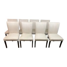 Sunrise Home Parsons Style Dining Chairs, Set of Eight