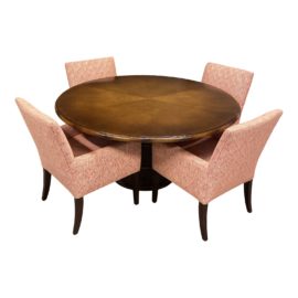 Mitchell Gold & Bob William Dining Table + Four Chairs Set