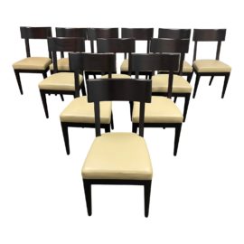 Christian Liaigre for Holly Hunt Terra Dining Chairs - Set of 12