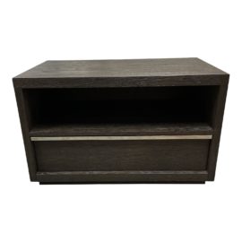 Restoration Hardware Bezier Open Nightstand. Original Price: $1,495