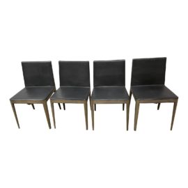 B&B Italia El Dining Chairs, a Set of Four. Original Price: $6,540