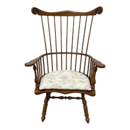 Stickley Furniture Maple Comb Back Windsor Armchair