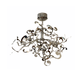 Lamps Plus Contemporary Chrome Finish Chandelier