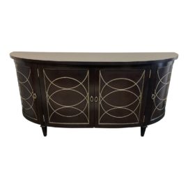 Hickory Chair Duchamp Demilune Sideboard. Original Price: $7,240