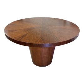 Crate & Barrel Round Wood Dining Table. Original Price: $1,800