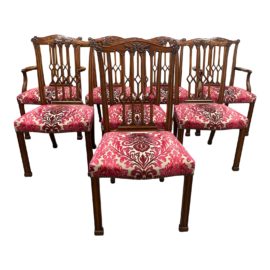 Baker Furniture Custom Chippendale Chairs - Set of 8
