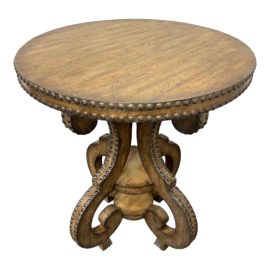 Wilson Ambella Home Studded Side Table. Original Price: $1,200