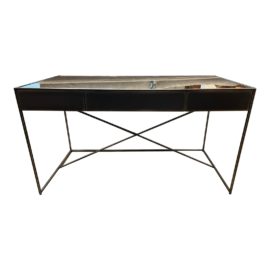 Restoration Hardware Gramercy Mirrored Desk. Original Price: $1,590