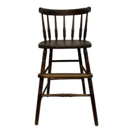 Antique Barrelback Toddler Chair