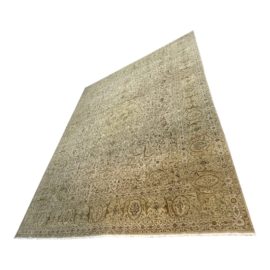 Jalili Internațional Earth Tone Wool Rug - 12′ × 15′2″. Original Price: $26,000
